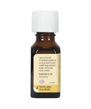 Aura Cacia Essential Oil, Meditative Frankincense, 0.5 Fluid Ounce, Packaging May Vary Frankincense 0.5 Fl Oz (Pack of 1) - Buy Online on GoSupps.com