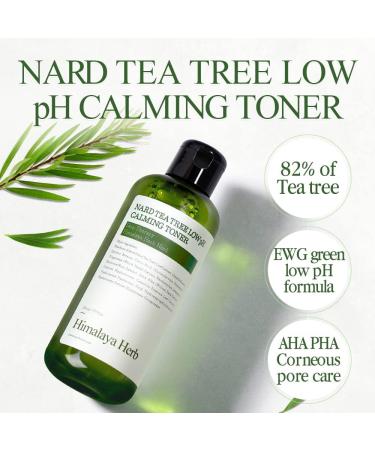 Nard Tea Tree Low pH Calming Toner 7.77 Fl.Oz - Soothing Skincare for All Skin Types | International Shipping - Buy Online on GoSupps.com