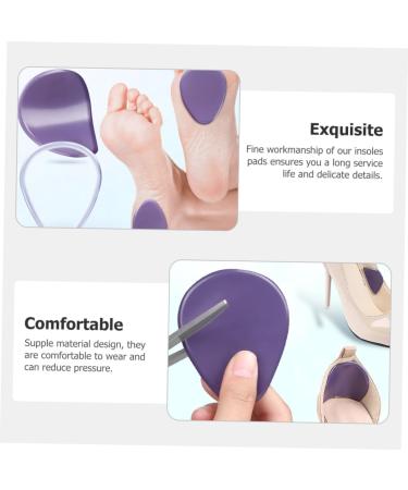 Mobestech 8 Pairs Forefoot Pads - Cushioned Heel Inserts & Gel Insoles for Women & Girls Comfort for High Heels - Buy Online on GoSupps.com