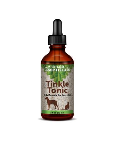 Animal Essentials Tinkle Tonic Herbal Formula for Healthy Urinary Tract in Dogs & Cats (Various Sizes) - Made in The USA (2 fl oz)