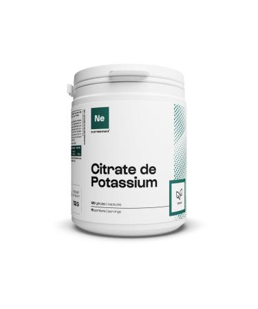 Nutrimuscle - Potassium Citrate - 120 capsules - 2838 mg per dose - Alkaline dietary supplement - Prevents kidney stones - Supports the nervous system - Preserves muscle mass