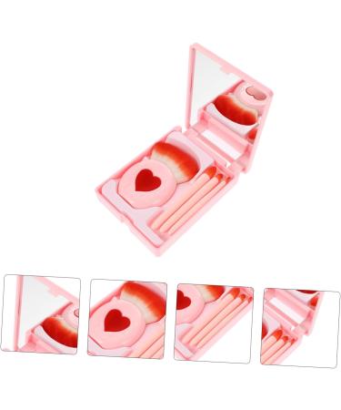 MAGICLULU 2 Boxes Makeup Brush Set And Concealer Brush Lip Gloss Containers Woman Cosmetic Brush Braces Kit Mini Containers Mini Blush Min Eyeshadow Mirror Box Plastic Abs Cosmetics Travel - Buy Online on GoSupps.com