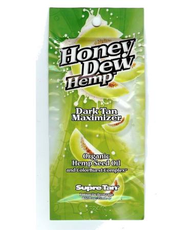 Supre Tan Honey Dew Hemp Dark Tanning Maximiser with Natural Hemp Seed Oil Sachet 15ml