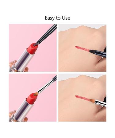 Buy Professional Lip Makeup Brushes Set | Exquisite Silver Lipstick & Lip Gloss Brushes - International Shipping Available - Buy Online on GoSupps.com