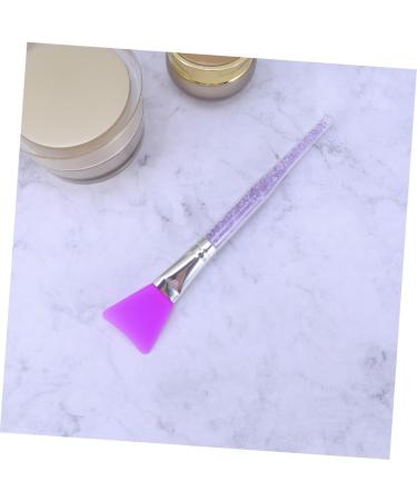 Beavorty silicone brush silicone brush Facial Brush Makeup Brush Facemask Brush purple set cosmetic 17*3cm Purple - Buy Online on GoSupps.com