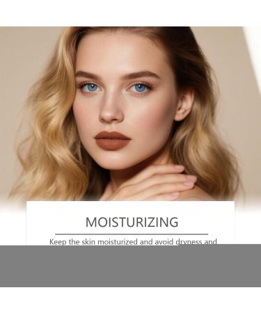 Velvet Matte Cushion Foundation Matte Concealer Makeup Air Cushion Foundation Durable Cover Includes Mirror & Puff 15g for Girlfriend Daughter Sister Friend - Buy Online on GoSupps.com