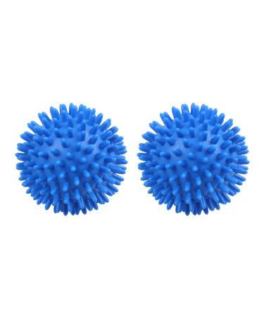Balawin 2Pc Massage Ball Soft FOR Palm Feet Arm Neck Blue 8CM