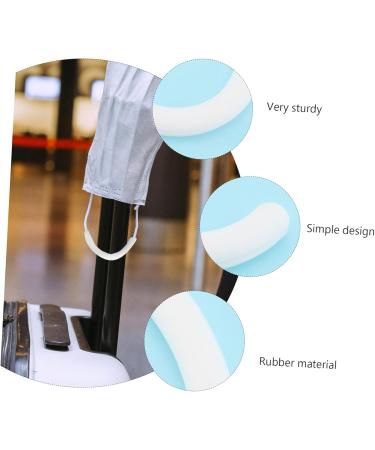 Solustre 20 Pair Anti-Snag Ear Hooks for Masks | Mask Cable Hangers & Earplugs | Buy Internationally - Buy Online on GoSupps.com