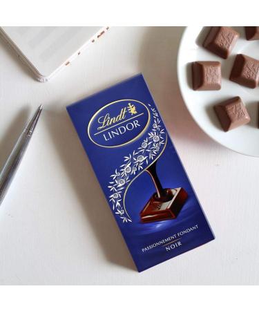 Lindt Lindor Tablette Noir 150g - Buy Online on GoSupps.com