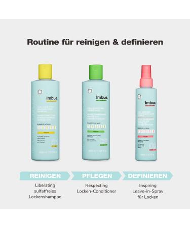 IMBUE Curl Respecting Conditioner - Vegan & Curly Girl Method Friendly | 400ml Hydrating Formula for Perfect Curls - Buy Online on GoSupps.com