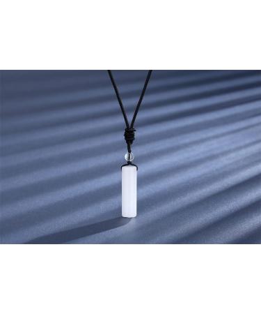 XIANNVXI Clear Quartz Healing Crystal Necklace - Adjustable Rope Reiki Jewelry for Men and Women - Buy Online on GoSupps.com