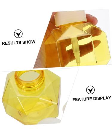 Fomiyes 2-Piece Flower Bubble Bottle Makeup Set - Foam Spray Bottle & Shampoo Foam Maker - Yellow PP Container 9.7x9.7x16.3cm - International Shipping Available - Buy Online on GoSupps.com