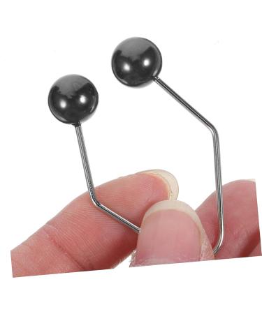 Didiseaon 1 Pair Dimple Trainer Jaw Trainer Beauty Tools Smile Beauty Exerciser Forming Mouth Exerciser Facial Smile Maker Trainer Tool Exercise Device Shaping Alloy 4.30X2.50X0.80CM Black - Buy Online on GoSupps.com