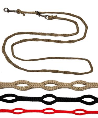 Jogging line dog leash for small / Mitterle / large dogs Bicycle line / walking line / practice leash / training line / F rhine / freehand leash (2.40 m beige 14mm for large dogs) 2.40 m beige 14mm for large dogs