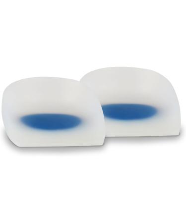 Buy Silicone Heel Pillows for Foot Pain Relief - Unisex Soft Insoles for Bone Spur & Plantar Fasciitis - Hypoallergenic & Odor-Resistant | Size L (39-41) - Buy Online on GoSupps.com