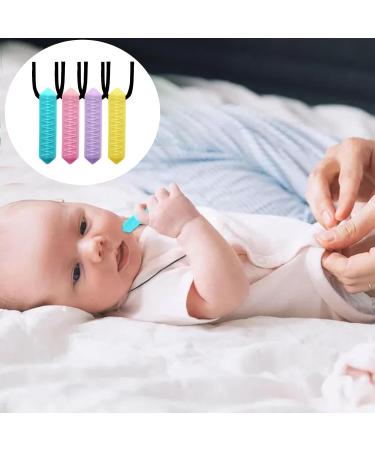 GWAWG 4PCs Sensory Chewing Necklace - Durable Silicone for Autism | Perfect for Kids & Adults - Buy Online on GoSupps.com