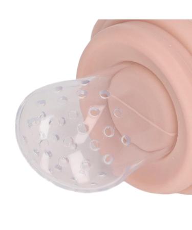 Shop Pink Silicone Baby Fruit Food Pacifier | Safe & Convenient Everyday Use | International Shipping - Buy Online on GoSupps.com