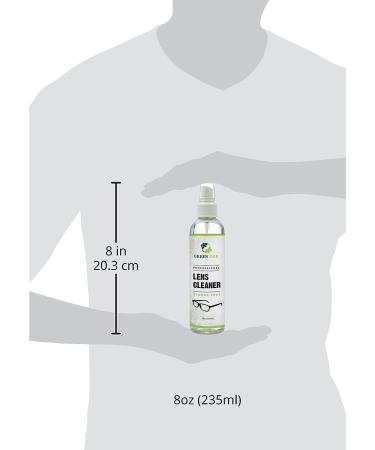 Green Oak Lens and Screen Cleaner Kit - 2-Pack Lens and Screen Cleaner Spray for Monitors, Phones, Tablets, TVs, Laptops, Eyeglasses, Cameras - Safely Cleans Screens and Lenses - Buy Online on GoSupps.com