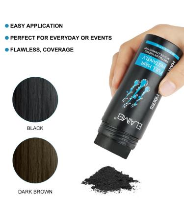 Spout Hair: Instant Hair Sealing & Volume Powder for Men & Women - Invisible Hair Loss Solution (Black Set) - Buy Online on GoSupps.com