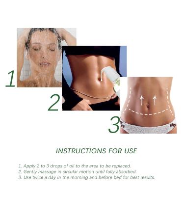 Natural Body Oil for Cellulite & Slimming - Effective Hot Massage Oil (50ml) for Thighs & Belly - Buy Online on GoSupps.com