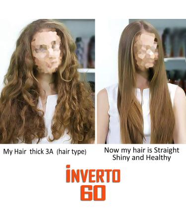 INVERTO 60 Advanced Gel Complex Brazilian Keratin Hair Treatment - Formaldehyde Free Smoothing & Repair for Long Hair (240ml) | Shop Internationally - Buy Online on GoSupps.com
