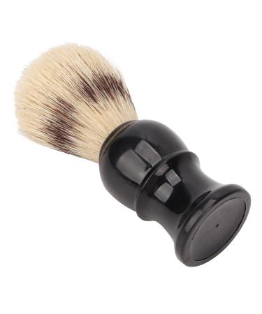 Portable Shaving Brush for Men | Curved Handle Premium Bristles & Foam Enhancer - Buy Online on GoSupps.com