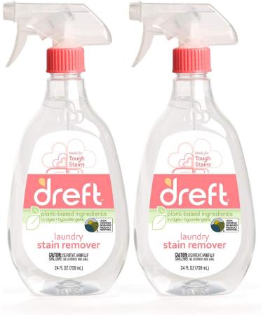 Dreft Baby Clothes Stain Remover Combo Pack - 24oz Spray + Stain Remover Pen | Hypoallergenic, Ideal for Cloth Diapers - Buy Online on GoSupps.com