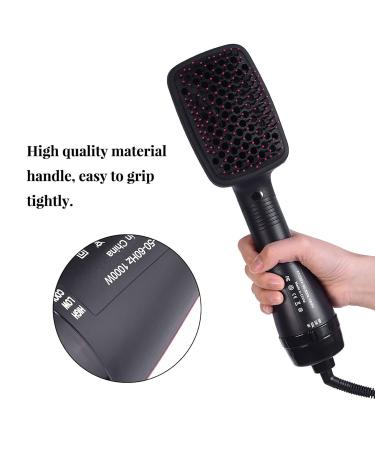 Sonew 2 in 1 Hair Dryer Brush & Straightener - Negative Ion Blow Dryer & Hot Air Brush for Smooth Frizz-Free Hair - International Shipping - Buy Online on GoSupps.com