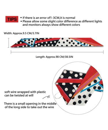 Alwaysgirls Women Headband Twist Bow Wired Headwrap - Retro Polka Dot Multicolored Hair Accessory for Women & Girls - Buy Online on GoSupps.com