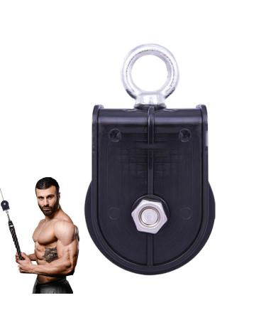 Fitness Pulley - Weight Lifting Pulley | Pully Exercise Equipment Cable Wheel 360 Silent Rotation Traction Wheel for Hoist Plastic Pulley