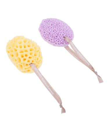 NOLITOY 4 Pcs Bath Ball Loofah Sponge Honeycomb Bath Sponges Shower Loofahs Balls Face Scrubbers Shower Exfoliating Loofah Spa Baby Cleaning Supplies Skin Friendly Hydrophilic Polyurethane