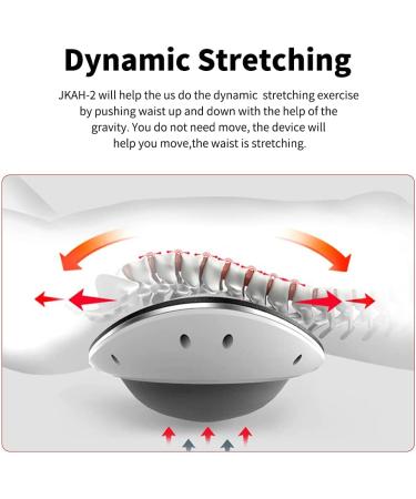 Electric Lumbar Traction Device with Heat & Adjustable Intensity - Back Pain Relief and Relaxation | Ideal Gift - Buy Online on GoSupps.com