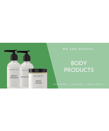 Skinful Moisturizing Shower Gel - Sulfate Free Body Wash for All Skin Types - 8.2oz | International Shipping Available - Buy Online on GoSupps.com