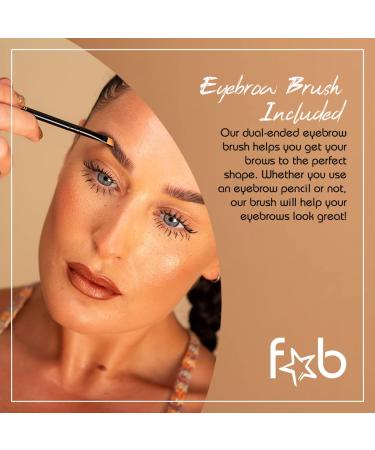 Fab Brows Duo Kit - Slate & Black | Ultimate Eyebrow Shaping & Definition | International Shipping Available - Buy Online on GoSupps.com