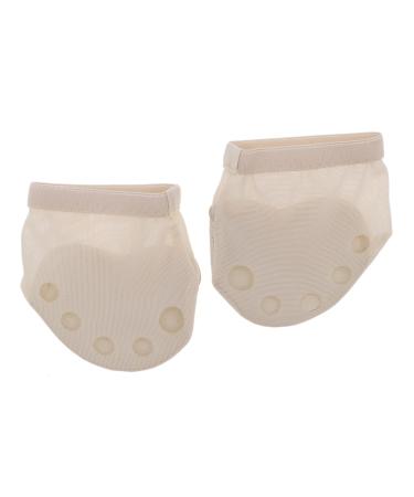 NOLITOY 2 Pairs Ballet Toe Protector Forefoot Pads Foot Protector Dance Socks
