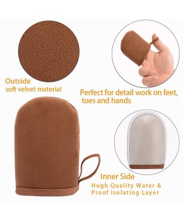 STEUGO Self Tanning Mitt Applicator | Sunless Tanner Glove with Thumb | Ultra Soft Self Tan Mitt for Flawless Application - Buy Online on GoSupps.com