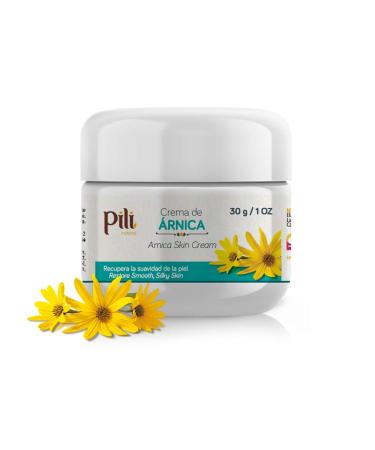 Pili Natural Arnica Cream - Restore Skin conditions - Crema de Arnica -1 oz