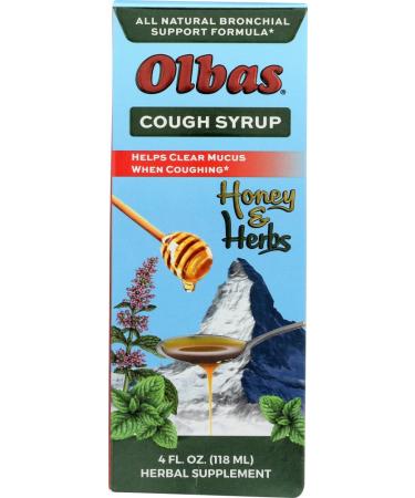 2 Packs of Olbas Cough Syrup - 4 Fl Oz