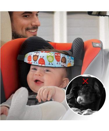 Adjustable Playpen Sleep Positioner - 1Pc Stroller Pram Child Seat Fastening Strap & Head Holder | International Shipping - Buy Online on GoSupps.com