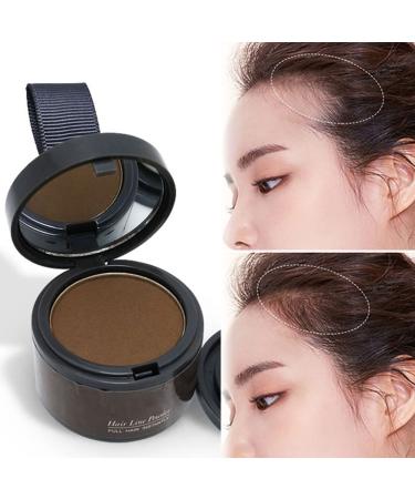 Light Cafe Hairline Powder - Cover Gray Roots Instantly | Thin Hair Touch-Up | 4g - Buy Online on GoSupps.com
