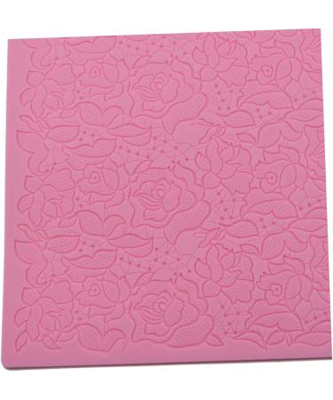 TOPBATHY 1pc Silicone Cake Mold Silicone Baking Mold Baking Tool Impression Fondant Mold Fondant Silicone Mold Handmade Soap Mold Silicone Molds Household Cake Mold Chocolate Decorate Pink - Buy Online on GoSupps.com