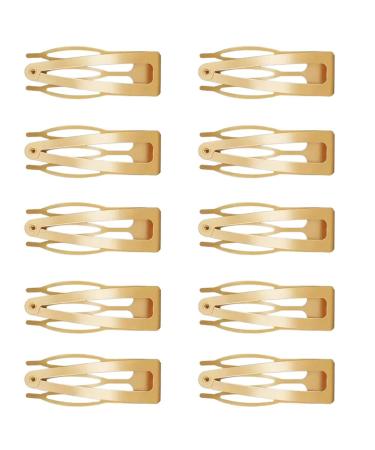 New 2025 10Pcs Double-Grip Hair Clips Metal Snap Barrettes Hair Styling Tools For Women New For Fashion Hair Accessories Jewelry Fashion Accessories Creative Gift