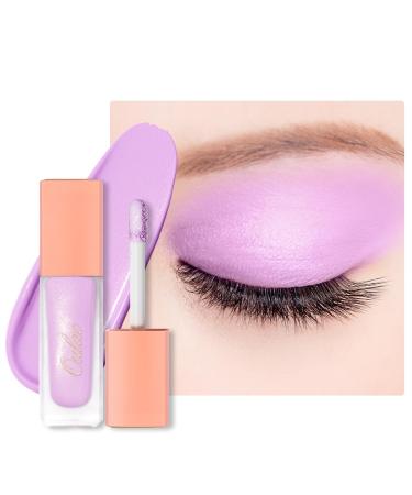 Oulac Liquid Eyeshadow Satin Finish - Multi-Use Purple Eyeshadow Primer & Liquid Blush | Blendable Smooth Eye Make-up Crease-Resistant Non-Greasy Vegan Cruelty-Free Lavender Love (SA06)