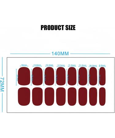 White French Tip Semi Cured Gel Nail Strips Stickers Short Square Gel Nails Wraps with File 16 Pieces Glossy Soft Self-Adhesive Salon-Quality Uv/LED Lamp Required - Buy Online on GoSupps.com