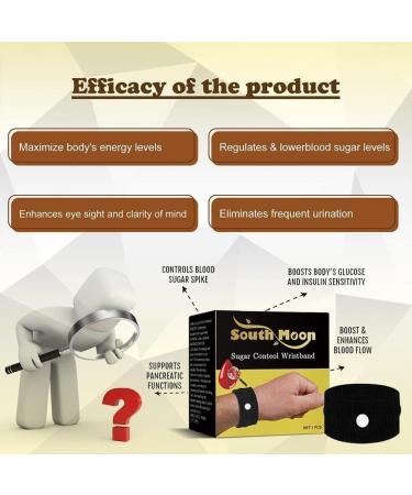 Blood Sugar Management Bracelet - Relaxation Acupressure Nylon Fiber Boho Tool for Natural Comfort and Wellness - Buy Online on GoSupps.com