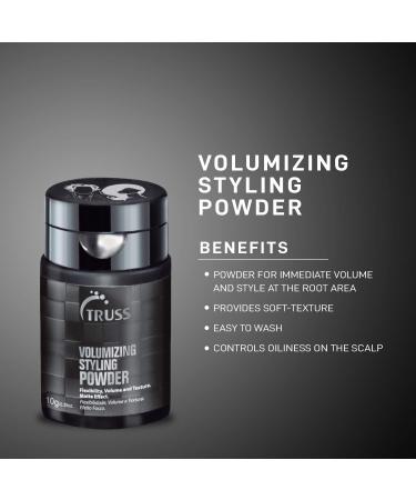 Truss Volumizing Styling Powder - Immediate Volume & Texturizer for Soft Texture - Controls Scalp Oil, Easy Wash Out - Buy Online on GoSupps.com