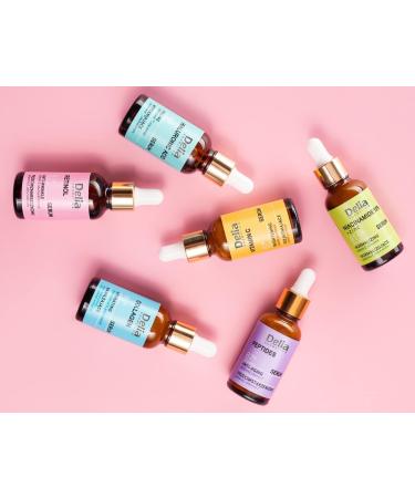 Delia Cosmetics - Moisturising Serum - Collagen - Dry Dehydrated Skin - Reduces Wrinkles. Improves Elasticity - Moisturised Fresh Skin - 30ml - Buy Online on GoSupps.com