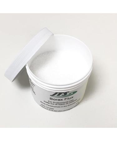 Borax 1/2 lb Melting Flux for Crucible Dishes - 8 oz Glaze for Gold & Silver Jewelry - JTS - Buy Online on GoSupps.com