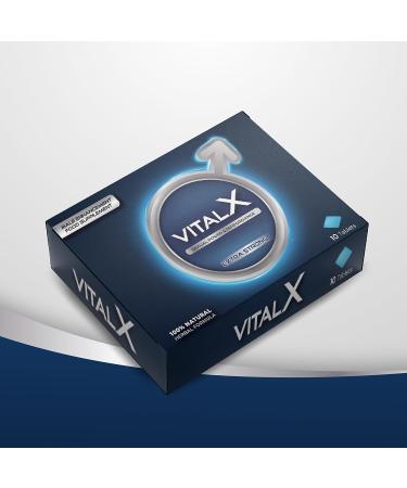 VitalX | 10 Tablets | Power & Performance | Strong | 100 Natural - Buy Online on GoSupps.com