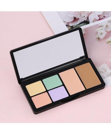 Contouring Concealer Palette Corrective Concealer Palette | 6-Color Concealer Palette Cream Contour Palette Waterproof Full Coverage Concealer Makeup Palette - Buy Online on GoSupps.com